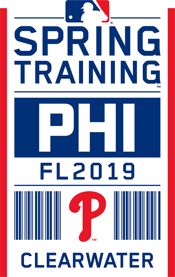 Philadelphia Phillies 2019 Event Logo vinyl decal